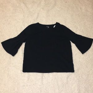 Women’s Gap Belle Sleeve Black Shirt